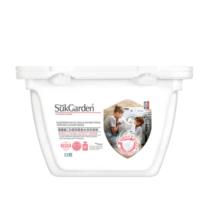 White Shield Sterilization Perfume Laundry Beads 8g*52pieces
